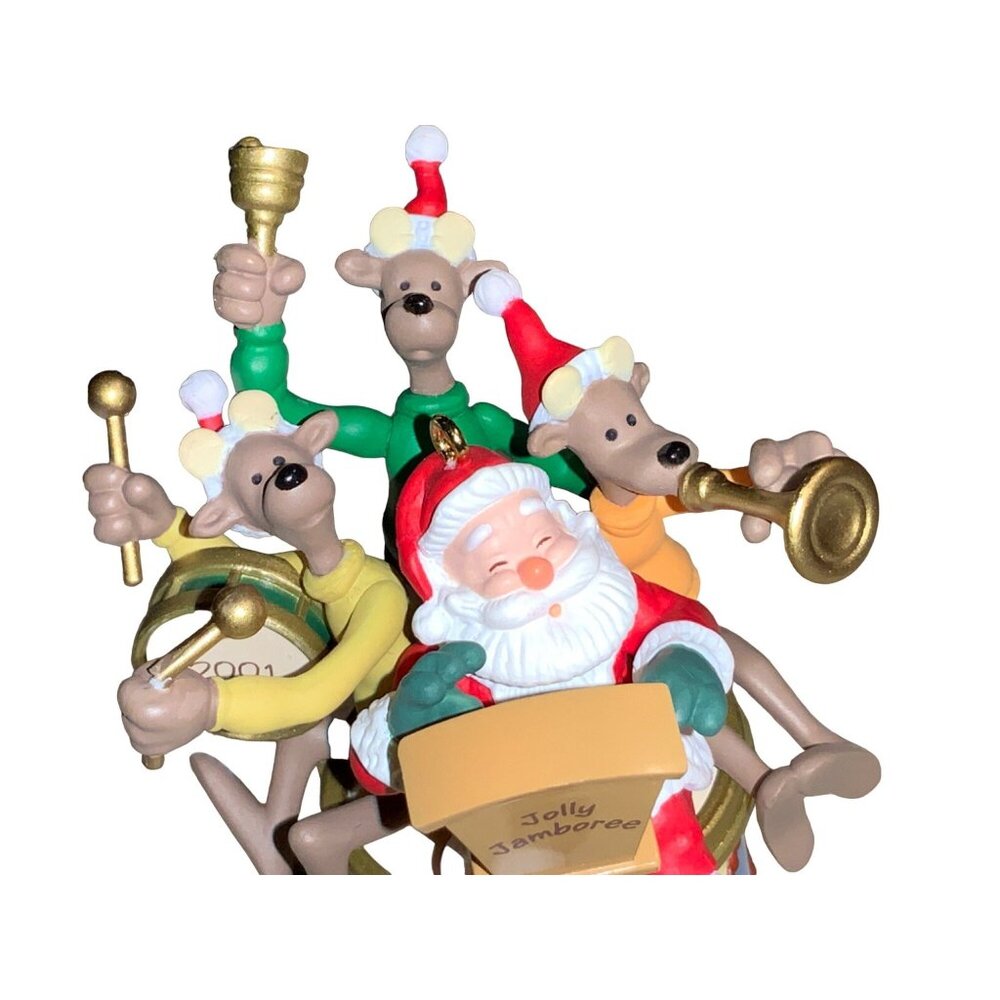 Hallmark Keepsake Ornament  Kris’s and the Kringle Santa and Reindeer - Picture 4 of 14